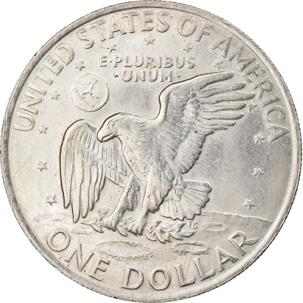 Coin, United States, Eisenhower Dollar, Dollar, 1971, U.S. Mint, Denver