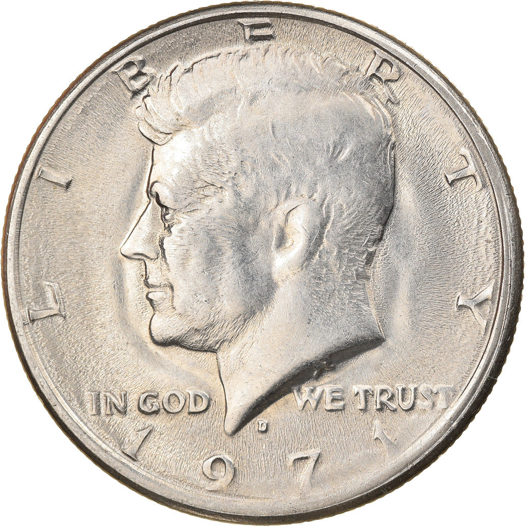 Moneta, Stati Uniti, Kennedy Half Dollar, Half Dollar, 1971, U.S. Mint, Denver