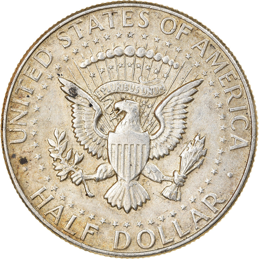 Coin, United States, Kennedy Half Dollar, Half Dollar, 1964, U.S. Mint