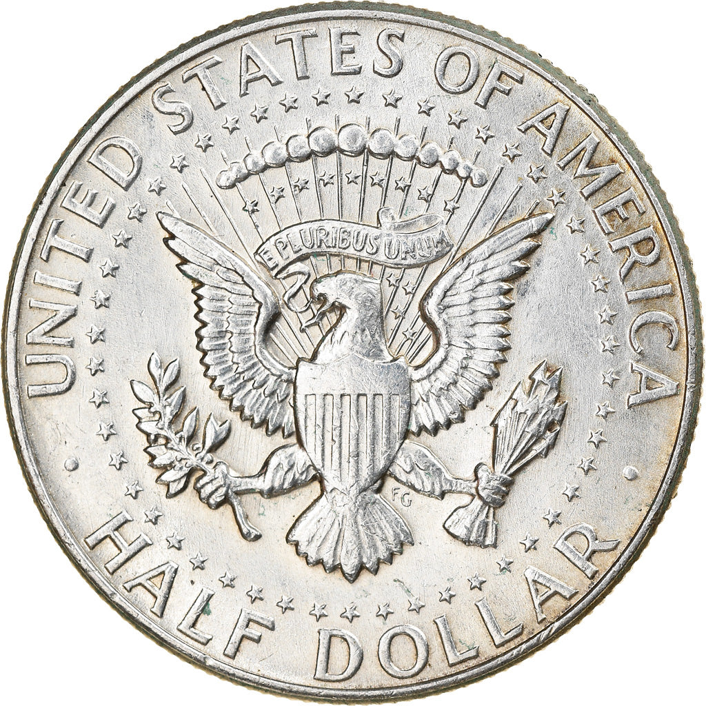 Coin, United States, Kennedy Half Dollar, Half Dollar, 1964, U.S. Mint