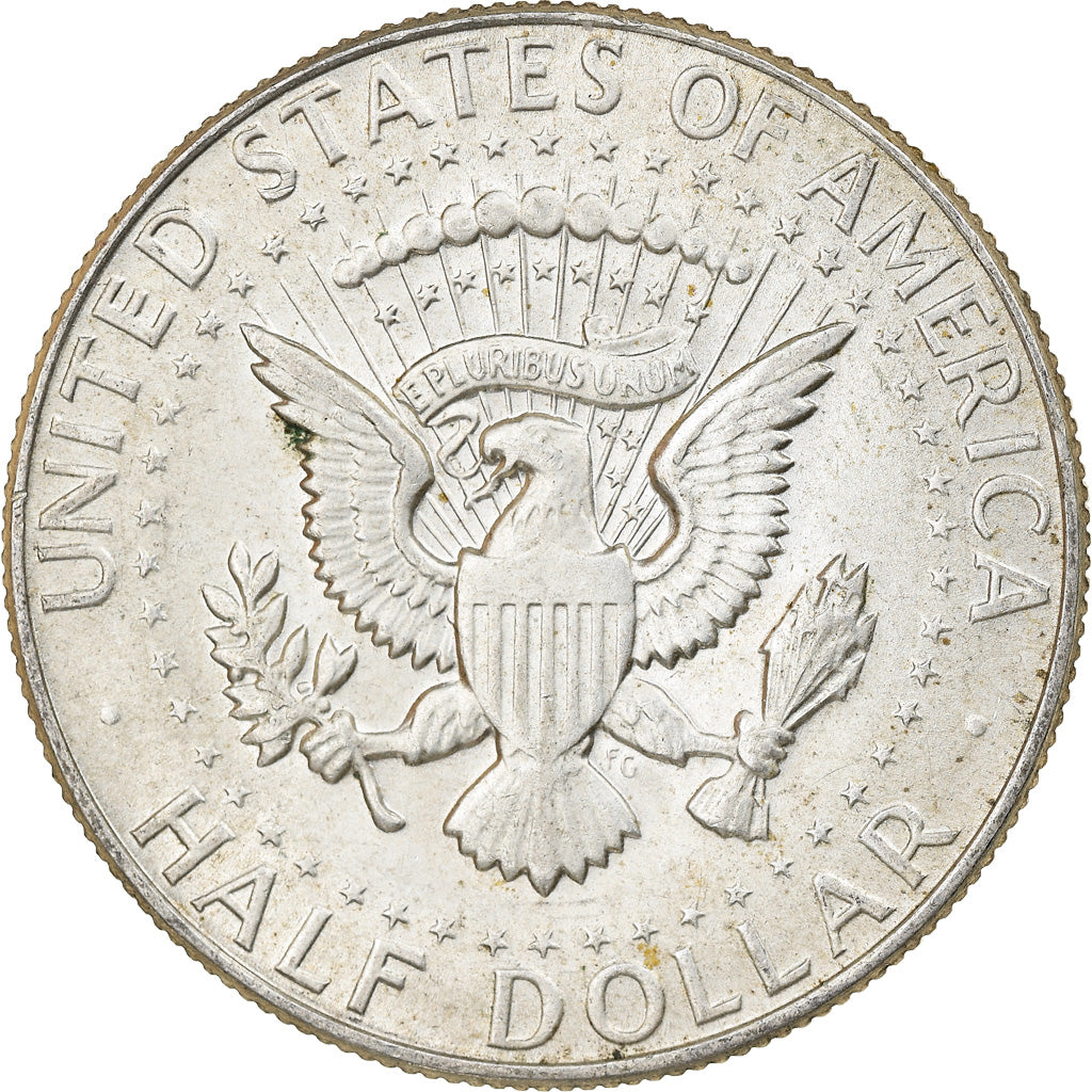 Coin, United States, Kennedy Half Dollar, Half Dollar, 1968, U.S. Mint, Denver