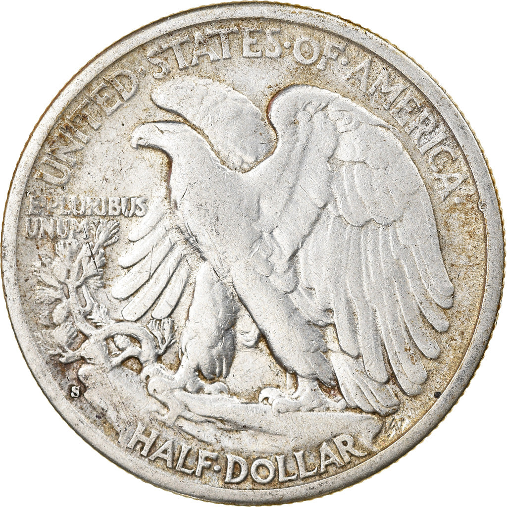 Moneda, Estados Unidos, Walking Liberty Half Dollar, Half Dollar, 1943, U.S.