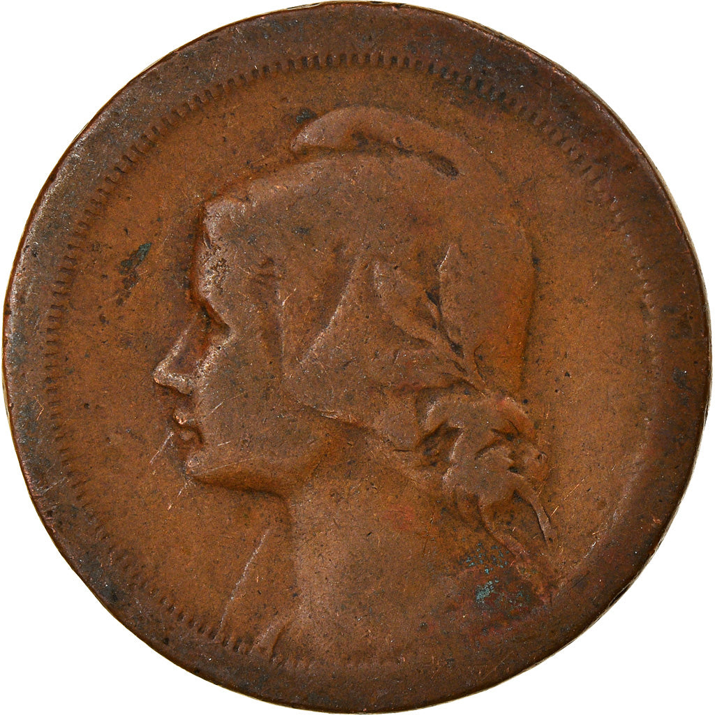 Coin, Portugal, 10 Centavos, 1925, VF(20-25), Bronze, KM:573