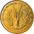 Moneda, Estados del África Occidental, 5 Francs, 1986, MBC, Aluminio - níquel