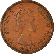 Moneda, Estados del Caribe Oriental , Elizabeth II, Cent, 1960, MBC, Bronce