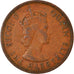 Moneta, Stati dei Caraibi Orientali, Elizabeth II, Cent, 1960, BB, Bronzo, KM:2