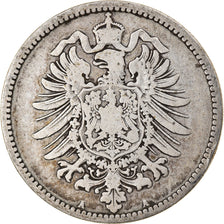 Moeda, ALEMANHA - IMPÉRIO, Wilhelm I, Mark, 1881, Berlin, VF(20-25), Prata