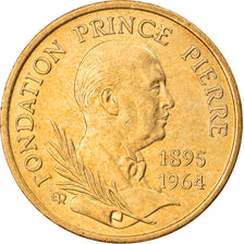 Coin, Monaco, Rainier III, 10 Francs, 1989, AU(55-58), Nickel-Aluminum-Bronze