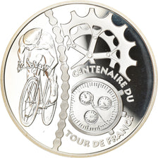 França, 1-1/2 Euro, Tour de France, 2003, Paris, BE, MS(65-70), Prata, KM:1325