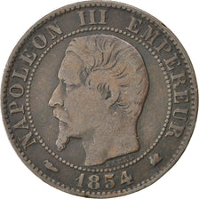 Monnaie, France, Napoleon III, Napoléon III, 5 Centimes, 1854, Bordeaux, TB