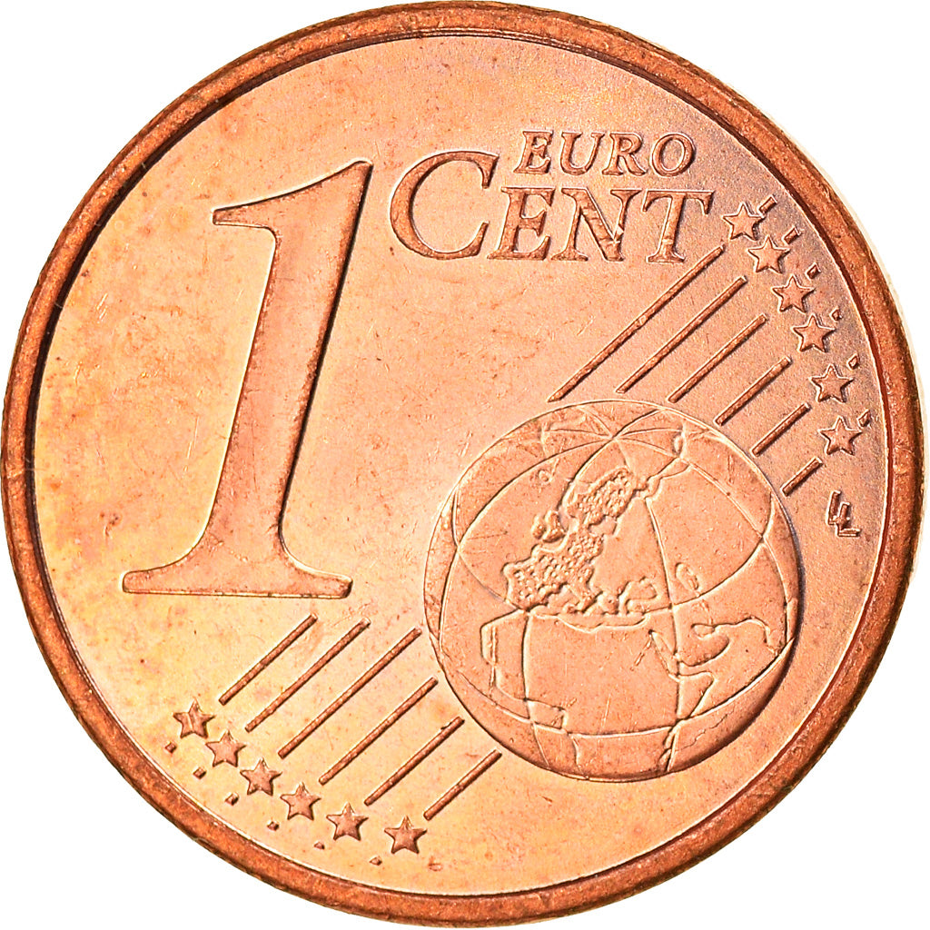 Monaco, Euro Cent, 2001, Paris, MS(63), Copper Plated Steel, KM:167
