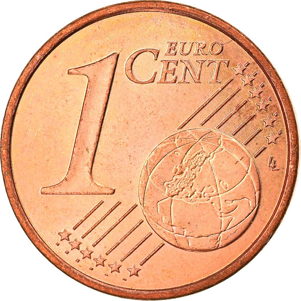 Monaco, Euro Cent, 2001, Paris, MS(63), Copper Plated Steel, KM:167