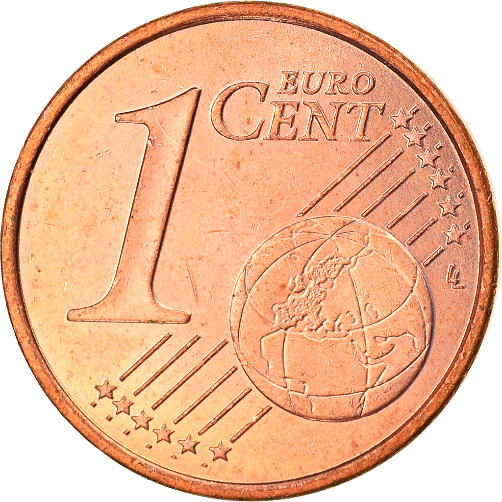 Monaco, Euro Cent, 2001, Paris, MS(63), Copper Plated Steel, KM:167