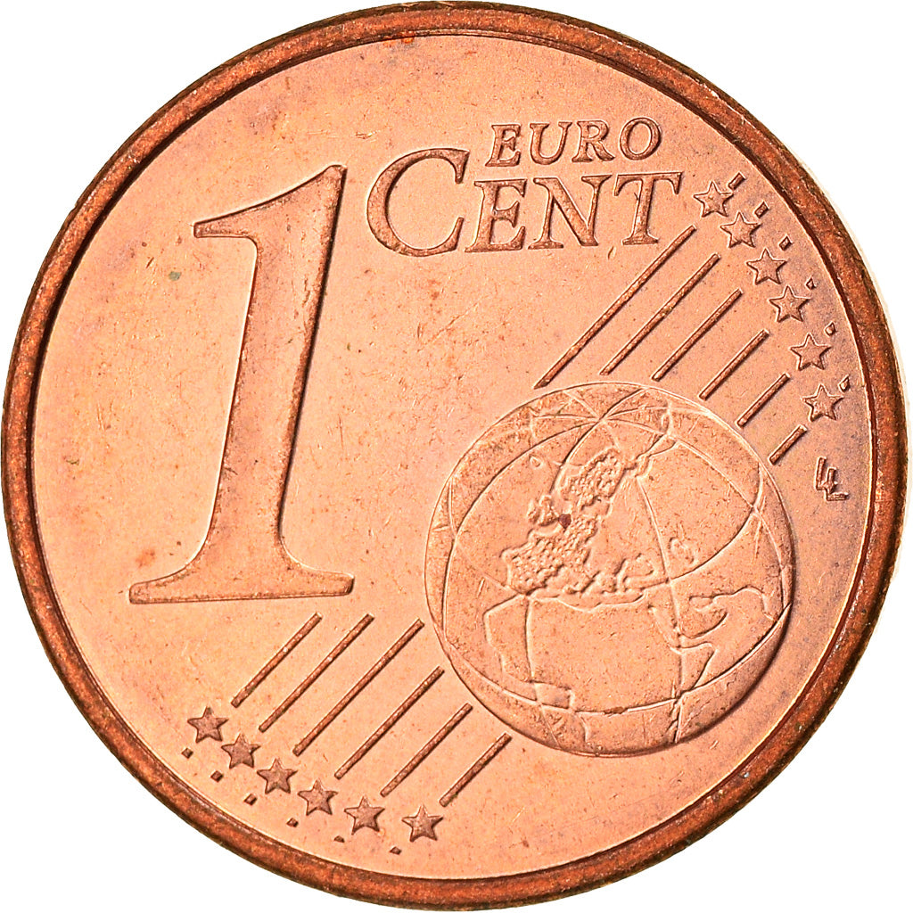 Monaco, Euro Cent, 2001, Paris, SPL, Acciaio placcato rame, KM:167