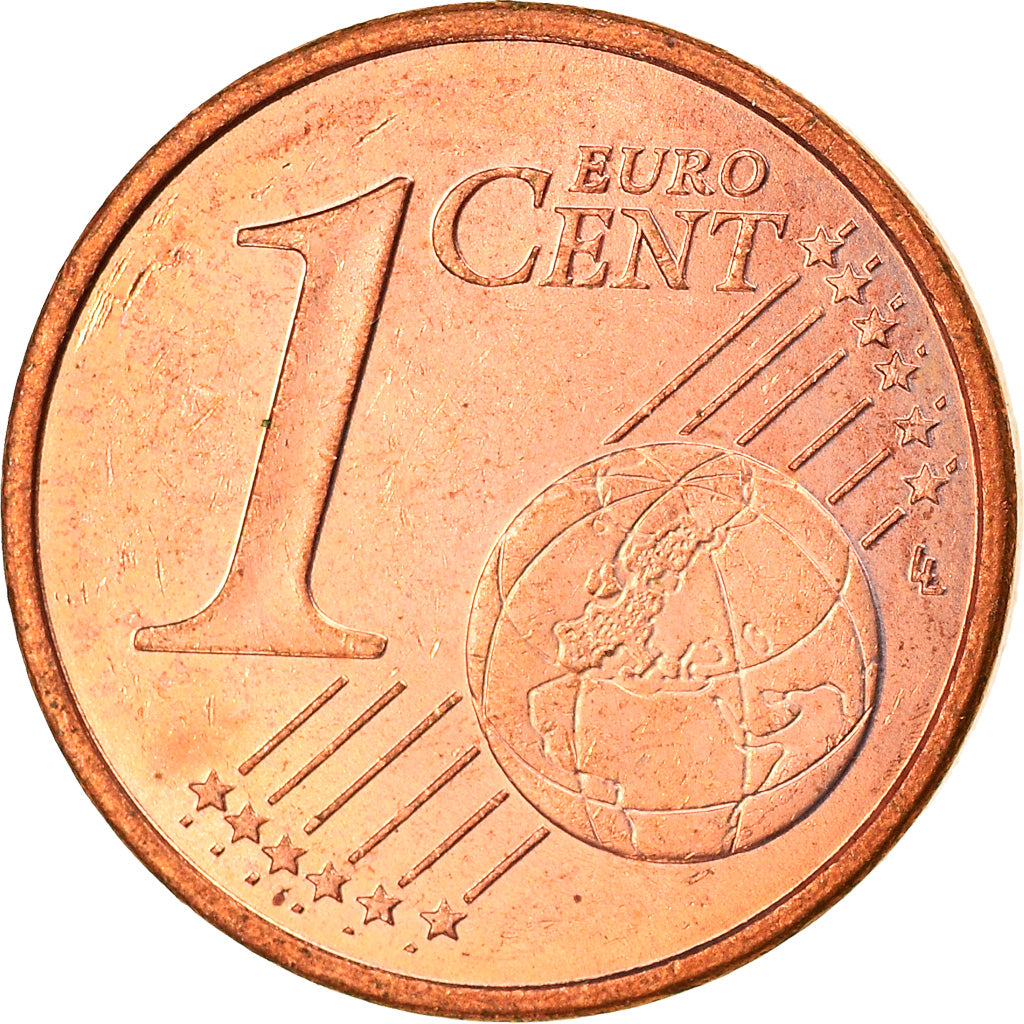 Monaco, Euro Cent, 2001, Paris, MS(63), Copper Plated Steel, KM:167