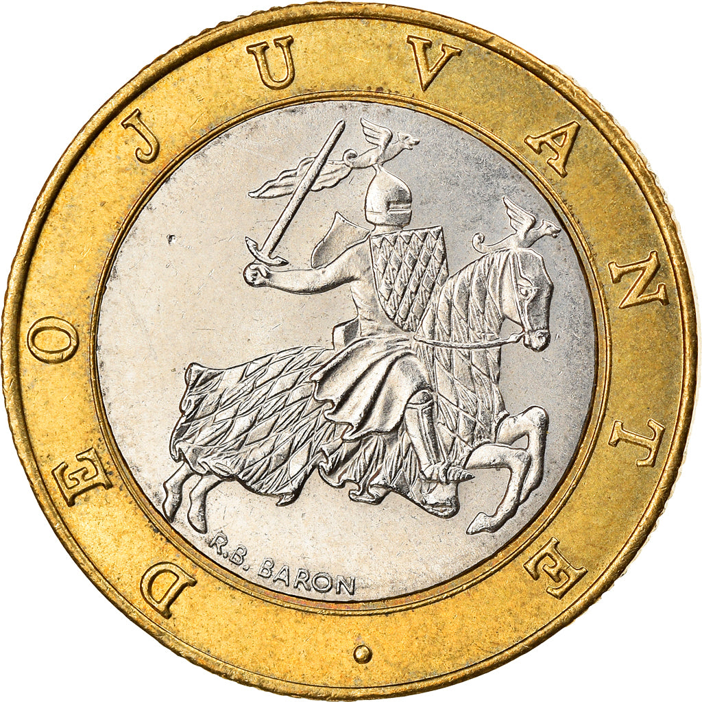 Monnaie, Monaco, Rainier III, 10 Francs, 1995, SUP, Bi-Metallic, Gadoury:MC 160