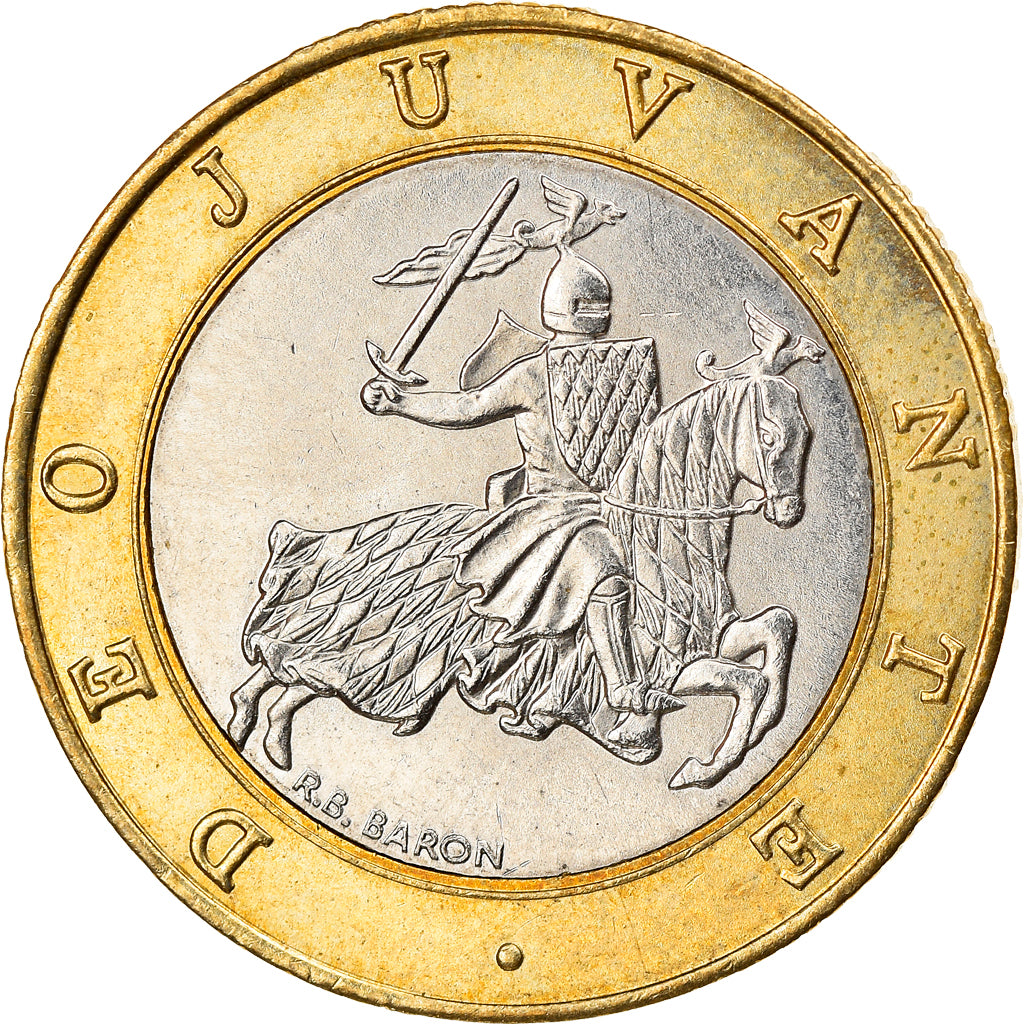 Monnaie, Monaco, Rainier III, 10 Francs, 1996, SUP, Bi-Metallic, Gadoury:MC 160