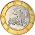 Monnaie, Monaco, Rainier III, 10 Francs, 1996, SUP, Bi-Metallic, Gadoury:MC 160