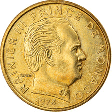 Coin, Monaco, Rainier III, 5 Centimes, 1978, EF(40-45), Aluminum-Bronze, KM:156