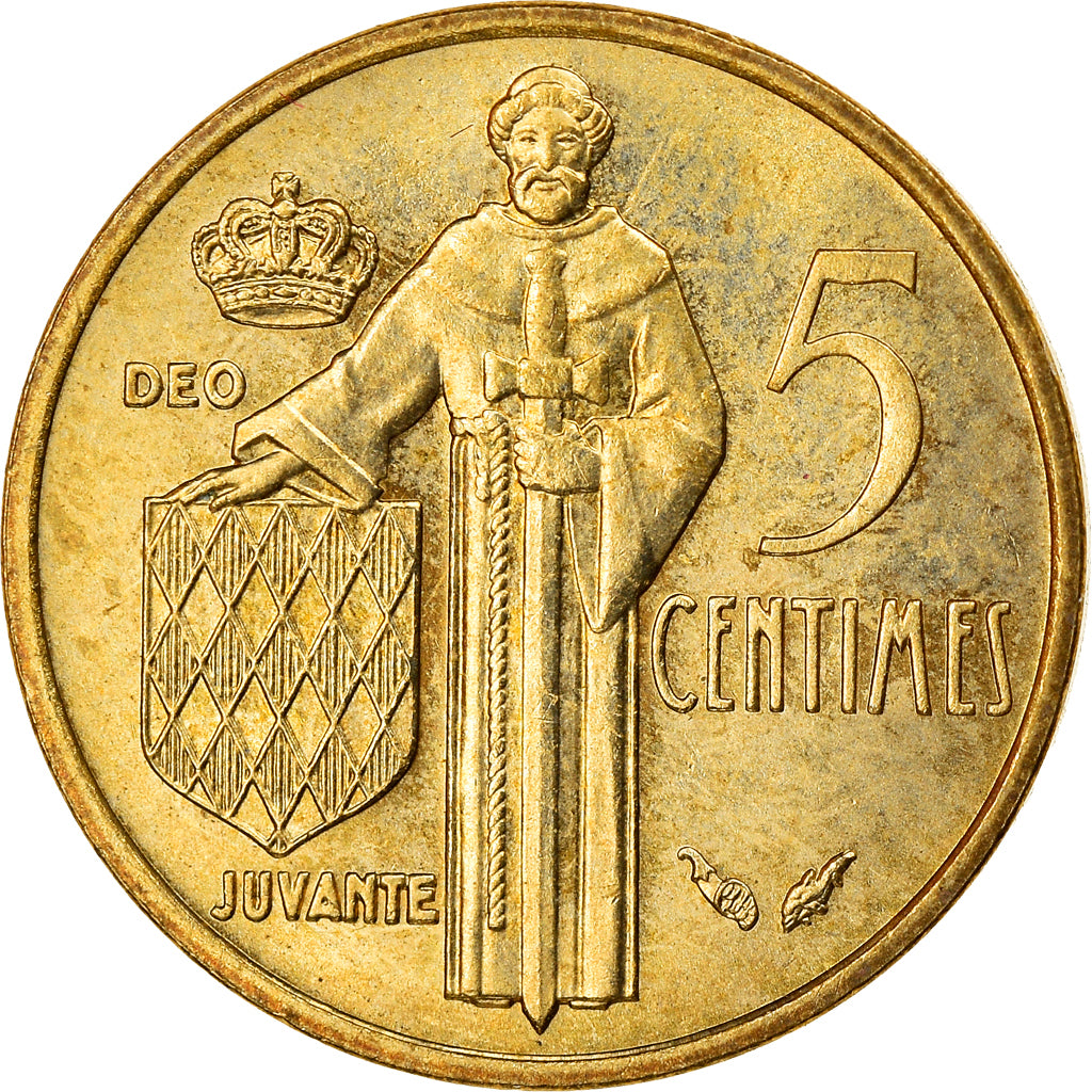 Coin, Monaco, Rainier III, 5 Centimes, 1978, EF(40-45), Aluminum-Bronze, KM:156