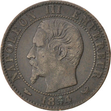 Moneta, Francia, Napoleon III, Napoléon III, 5 Centimes, 1854, Lille, MB+