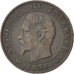 Moneta, Francia, Napoleon III, Napoléon III, 5 Centimes, 1854, Lille, MB+