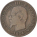 Munten, Frankrijk, Napoleon III, Napoléon III, 5 Centimes, 1854, Lille, ZG+
