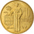 Moneda, Mónaco, Rainier III, 10 Centimes, 1976, MBC, Aluminio - bronce, KM:142