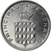 Coin, Monaco, Rainier III, Centime, 1976, AU(55-58), Stainless Steel, KM:155