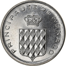 Coin, Monaco, Rainier III, Centime, 1976, AU(55-58), Stainless Steel, KM:155