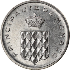 Coin, Monaco, Rainier III, Centime, 1977, AU(55-58), Stainless Steel, KM:155