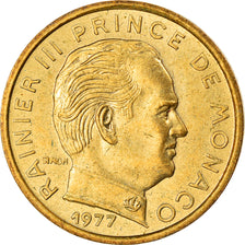 Moneta, Monaco, Rainier III, 5 Centimes, 1977, SPL-, Alluminio-bronzo, KM:156