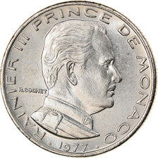Monnaie, Monaco, Rainier III, 1/2 Franc, 1977, SUP, Nickel, KM:145, Gadoury:MC