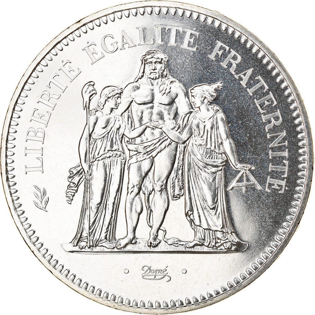 Moneta, Francia, Hercule, 50 Francs, 1980, Paris, FDC, Argento, KM:941.1