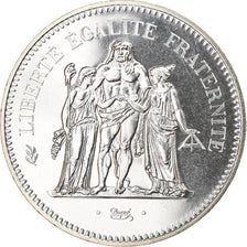 Coin, France, Hercule, 50 Francs, 1980, Paris, MS(65-70), Silver, KM:941.1