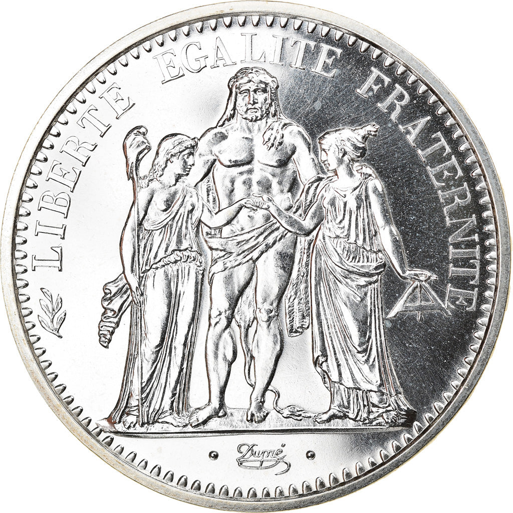 Coin, France, Hercule, 10 Francs, 1973, Paris, MS(65-70), Silver, KM:932