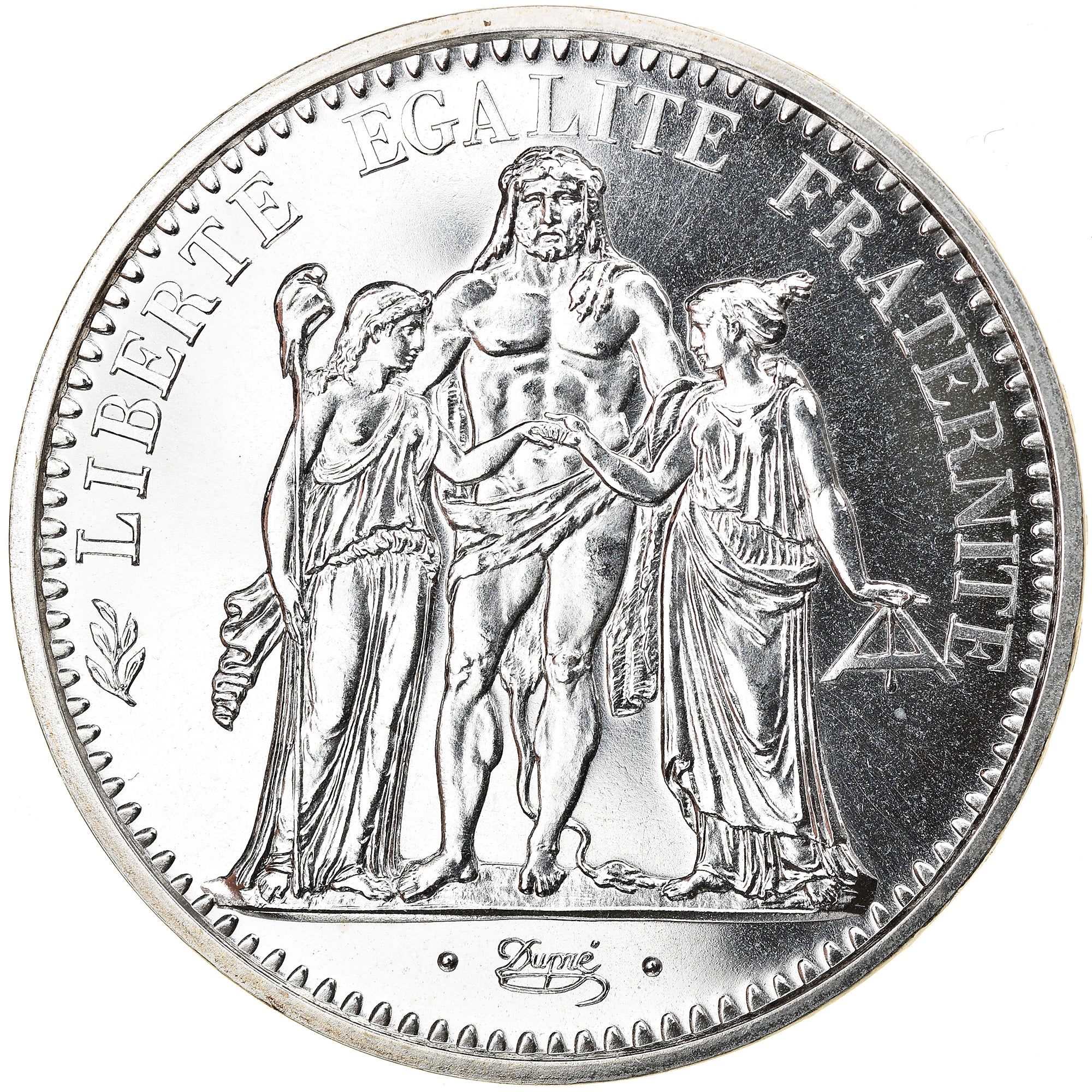 Coin, France, Hercule, 10 Francs, 1973, Paris, MS(65-70), Silver, KM:932