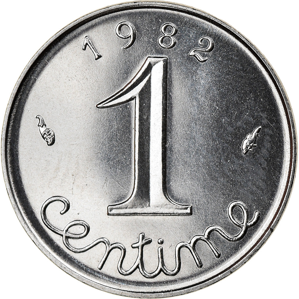 Münze, Frankreich, Épi, Centime, 1982, Paris, STGL, Stainless Steel, KM:928