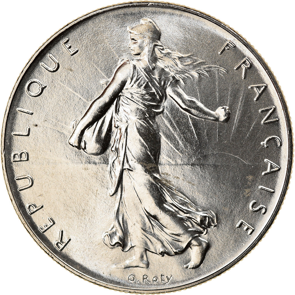 Coin, France, Semeuse, Franc, 1978, Paris, MS(65-70), Nickel, KM:925.1
