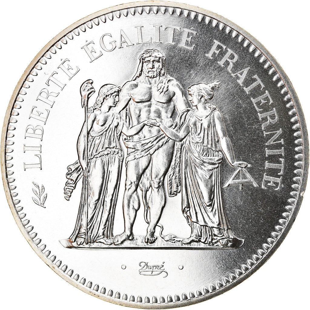 Coin, France, Hercule, 50 Francs, 1979, Paris, MS(65-70), Silver, KM:941.1