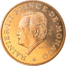 Coin, Monaco, Rainier III, 10 Francs, 1974, MS(65-70), Copper-Nickel-Aluminum