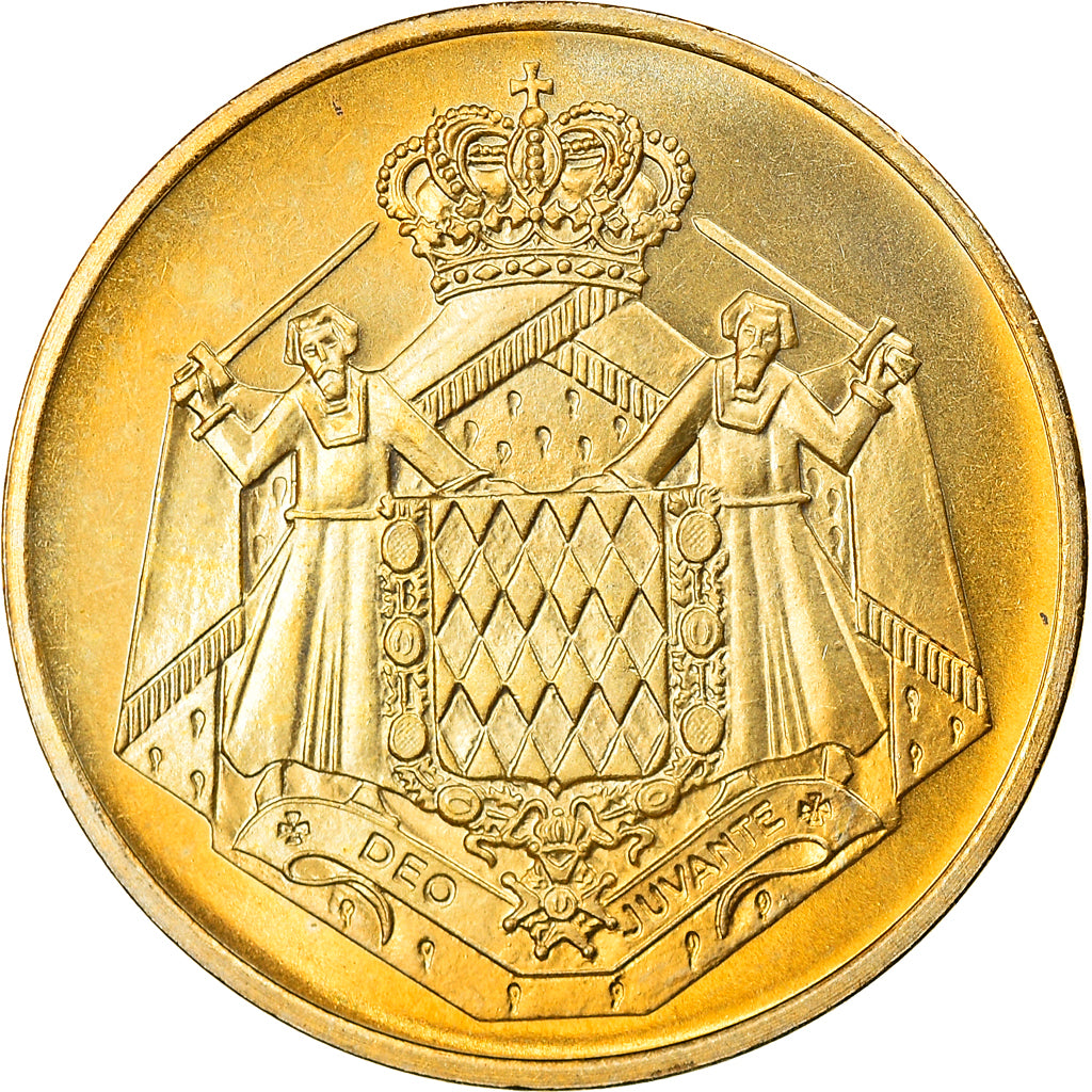 Monaco, Token, Le Prince Rainier III, Anno Regni XXV, 1974, MS(65-70)