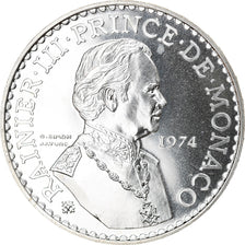 Moneta, Monaco, Rainier III, 50 Francs, 1974, FDC, Argento, KM:152.1, Gadoury:MC