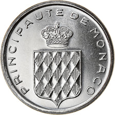 Coin, Monaco, Rainier III, Centime, 1982, MS(65-70), Stainless Steel, KM:155