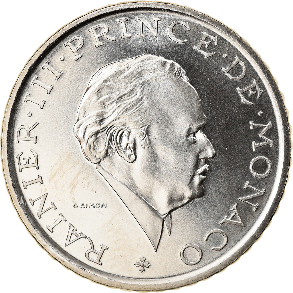 Münze, Monaco, Rainier III, 2 Francs, 1982, STGL, Nickel, KM:157, Gadoury:MC