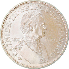 Coin, Monaco, Rainier III, 50 Francs, 1975, MS(65-70), Silver, KM:152.2