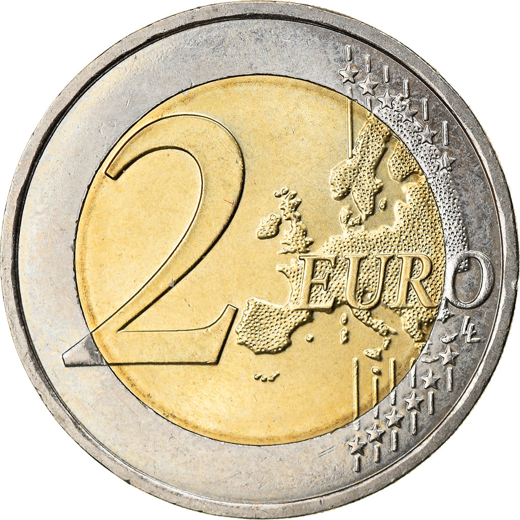 Monaco, 2 Euro, Mariage Princier, 2011, Paris, AU(55-58), Bi-Metallic