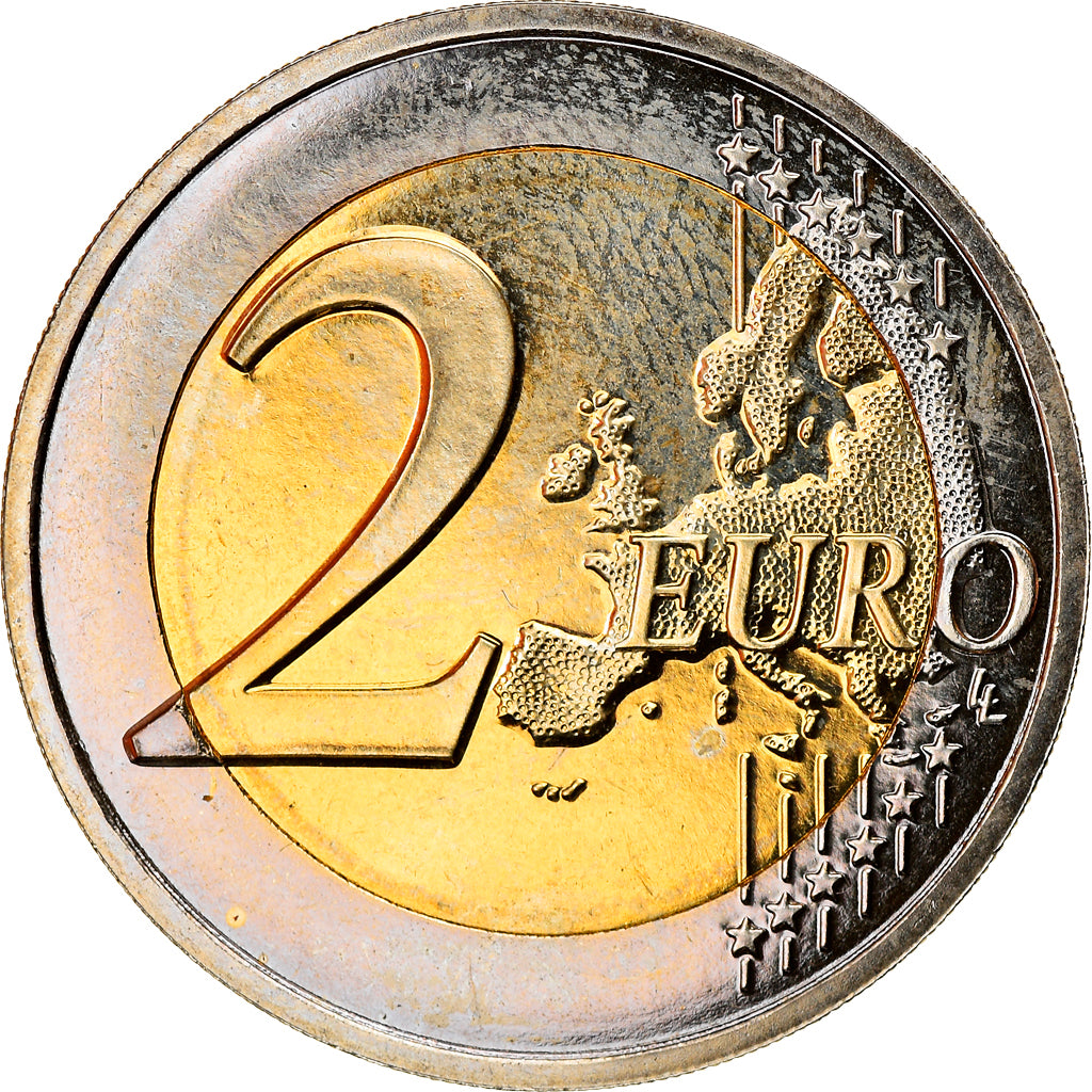 Monaco, 2 Euro, Mariage Princier, 2011, Paris, AU(55-58), Bi-Metallic