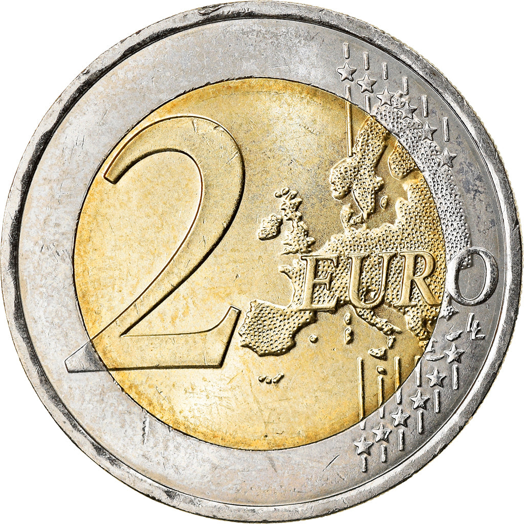 Monaco, 2 Euro, Mariage Princier, 2011, Paris, AU(55-58), Bi-Metallic