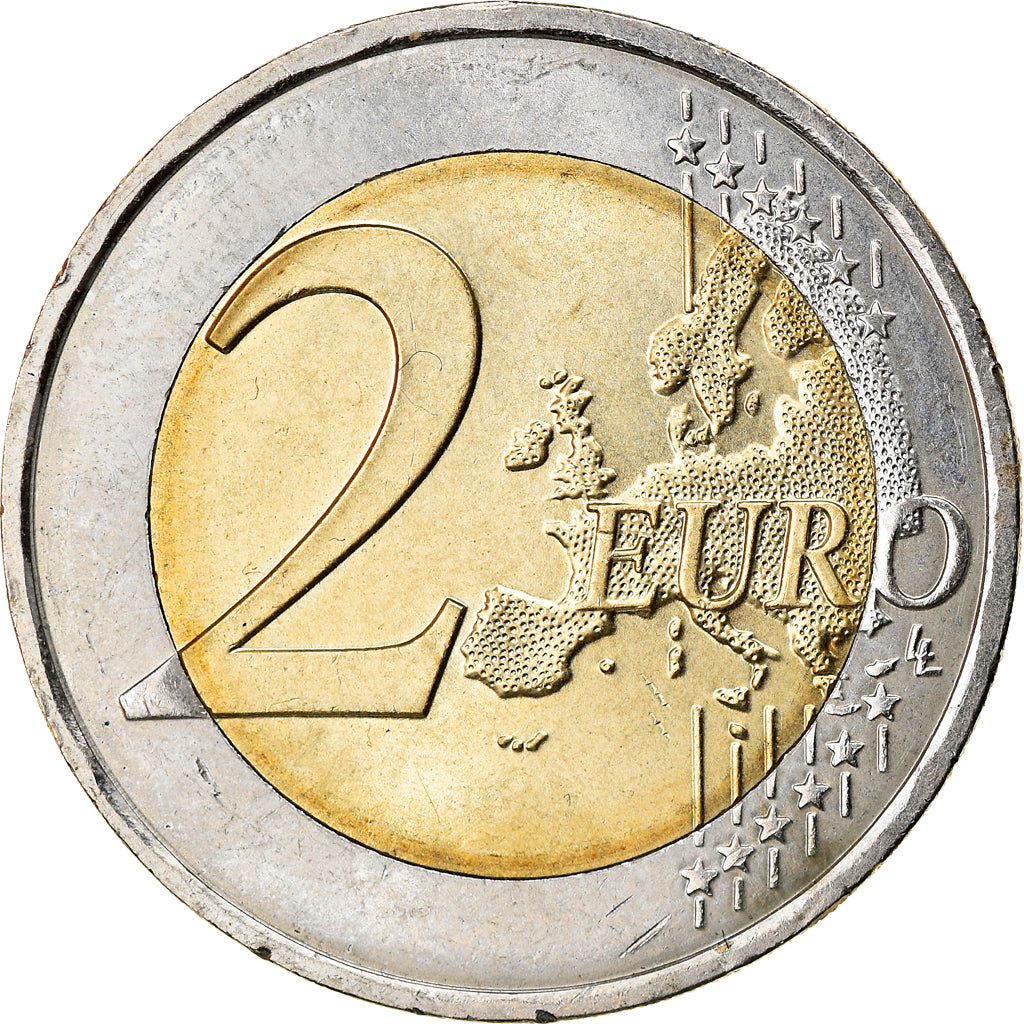 Monaco, 2 Euro, Mariage Princier, 2011, Paris, AU(50-53), Bi-Metallic